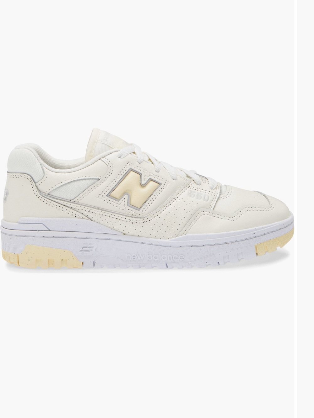 New Balance 550 Sneaker, 9.5, seasalt/calcium - Picture 3 of 16